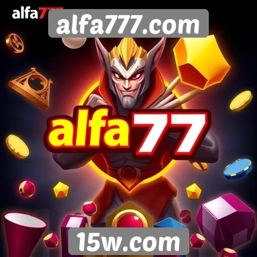 Variedade de jogos disponíveis no site alfa777